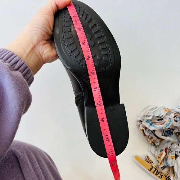 Aquatalia By Marvin Ulrika Leather Motobike boots , brown , Size 8.5-9 - Picture 13 of 13